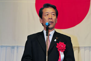 決意表明をする土田主将