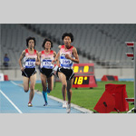 陸上競技、女子1500mのT20クラスは日本勢が1･2･3フィニッシュ！