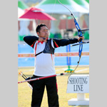 アーチェリー　小野寺公正選手