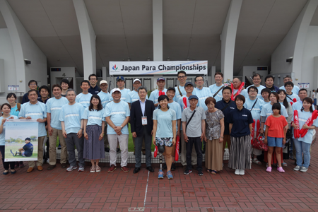 ジャパンパラ陸上競技大会を観戦